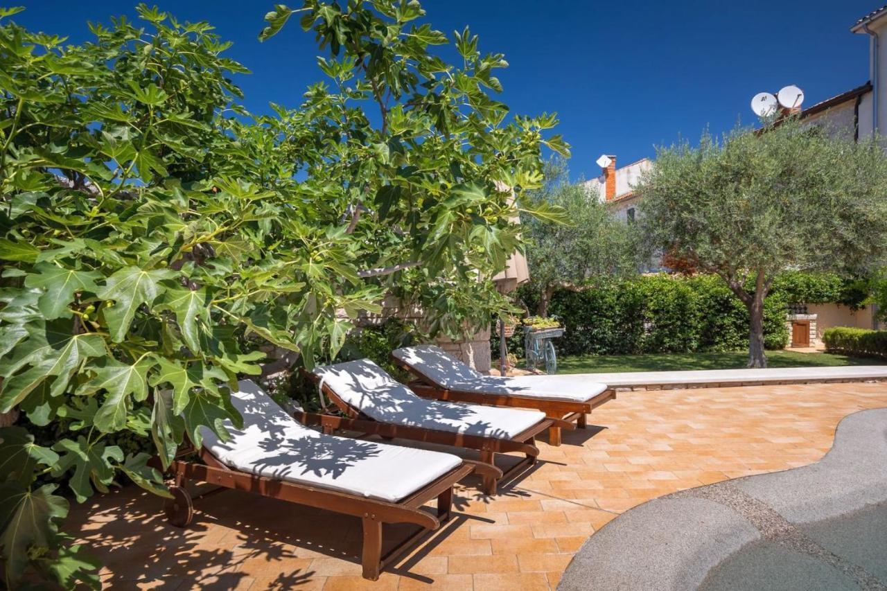Family Villa Elizabeta With Pool In Umag Cepljani Exterior foto